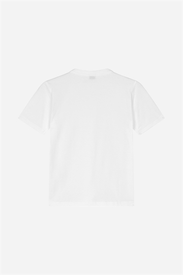 Mads Nørgaard Soft Single T-shirt - Theo - Vit